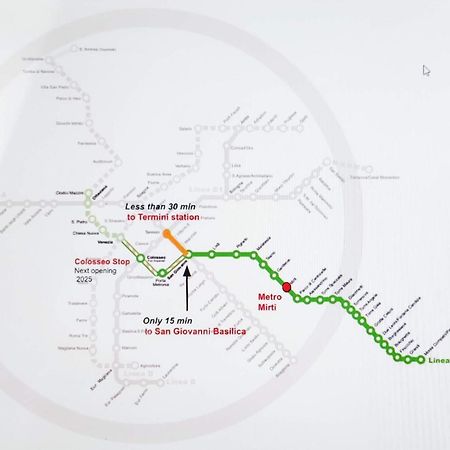 Metro Mirti Rome Suite Dış mekan fotoğraf
